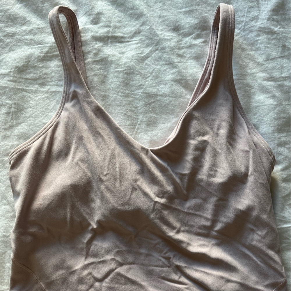 LuLuLemon Align tank - dusty pink